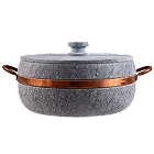 Panela de Pedra Sabão 25cm
